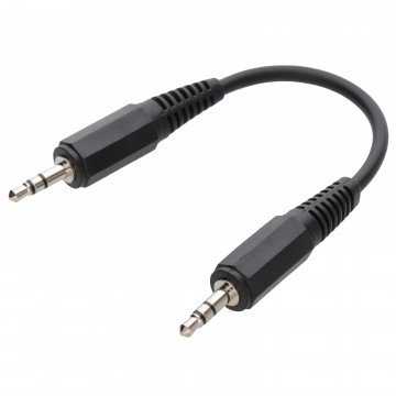 Car AUX 3.5mm Jack IN to MP3/Mobile Phone 15cm Short Cable Lead