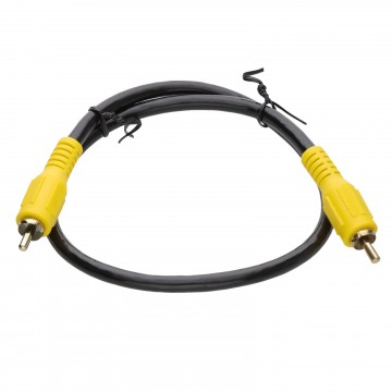 Phono Plug Digital Coaxial SPDIF Audio or Composite Video Cable  0.5m
