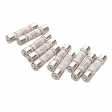 Panel Essentials 13A Domestic Fuses BS1362 [Pack of 10]