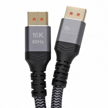 Certified DisplayPort v2.1 UHBR20 16k@60Hz/8K@240Hz/4K@144Hz 80G Cable Gold 0.5m