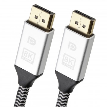 Pro DisplayPort v1.4 32.4GBPS 8K@60Hz 4K@144Hz HDR Cable Gold 2m