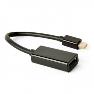 Mini DisplayPort 4K v1.2 Plug to DisplayPort Female Socket Converter Cable 15cm