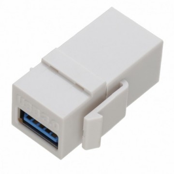 Keystone USB 3.0 5Gbps A Female to A Female Panel Mount Coupler Adapter