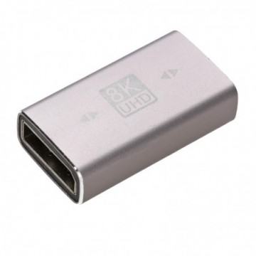 DisplayPort 8K@60Hz Coupler Adapter Female to Female Cable Joiner Gold Plated