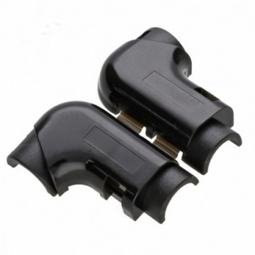 90 Degree Right Angle Patch Cable Adapters [20 Pack] Black