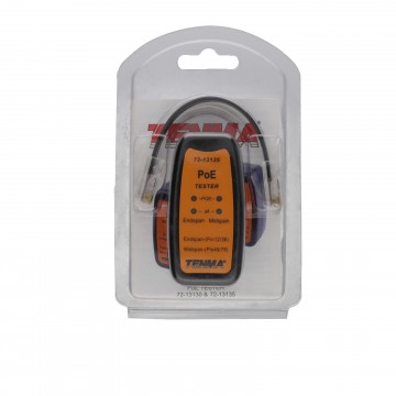 Advanced POE Power over Ethernet Network Tester with included 85mm RJ45 Lead