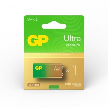 GP 9v 6LR61 Ultra High Performance Alkaline Battery