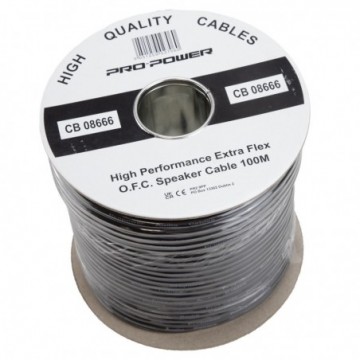 High Performance Extra Flex OFC 1.5mm2 78 × 0.15mm Speaker Cable 100m
