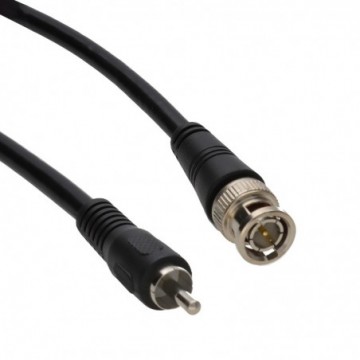 Pure Copper CCTV BNC to Phono Plug Cable Video Cable 2m