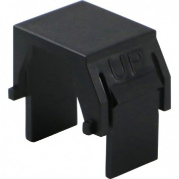 Excel Keystone Blanking Plate for unoccupied ports Black (24 Pack)