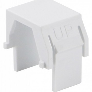 Excel Keystone Blanking Plate for unoccupied ports White (24 Pack)