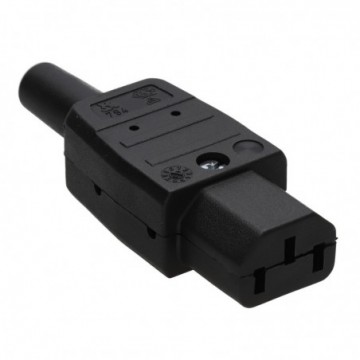 Kaiser 794/SW 10A IEC C13 240V Female Inline Easy Wire Plug