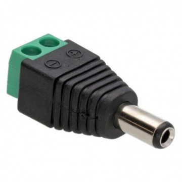 Easy Wire Power 2.5mm DC Plug For CCTV Cameras With Screw Terminals