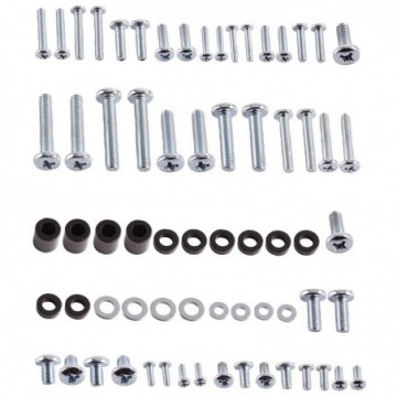Universal VESA TV Mount Screw Kit for Fixed/Tilting/Arm Brackets [68 Piece]