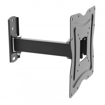 Single Arm Tilt & Swivel TV Mounting Bracket 14 to 40 Inch Vesa 200