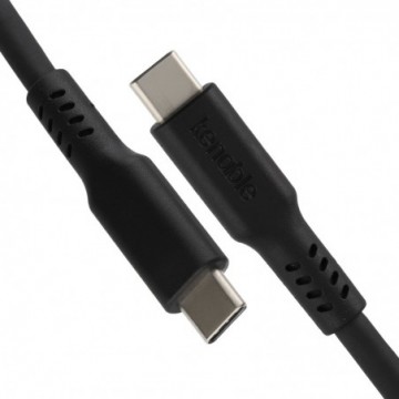 USB-C 3.2 to USB-C Plug Phone Fast Charger Data Cable 20Gbps 100W Lead 1m Black