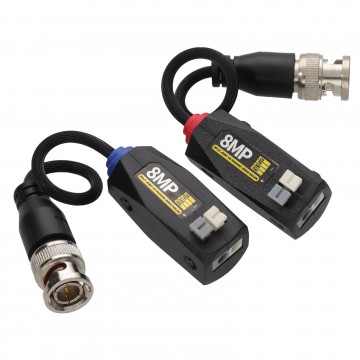 BNC Video Balun 5MP/8MP HD CCTV Over LAN/Ethernet Adapter for AHD/CVI/TVI camera