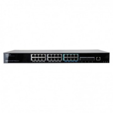 Grandstream 24 Port POE++ 2.5GbE Capable Layer 3 Managed Ethernet Network Switch