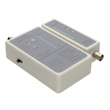Ethernet LAN Cable Tester RJ45 and BNC Network Diagnostic Tool