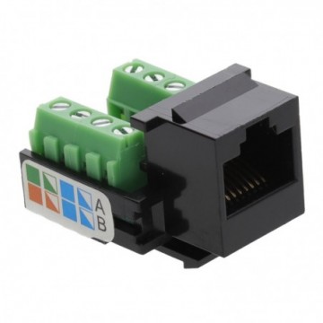 TUK Cat5e Screw Termination Keystone Module for Network Faceplates