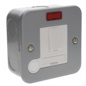 13A DP Switched Fused Connection Unit with Neon Light and Optional Flex Outlet