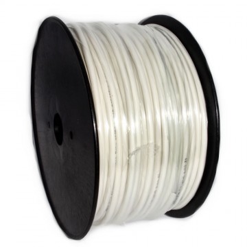 Alarm Security Cable 6 Core CCA Reel White 100m