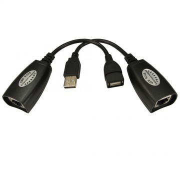 USB Over RJ45 Long Distance Extender Booster Cable Ethernet upto 150ft