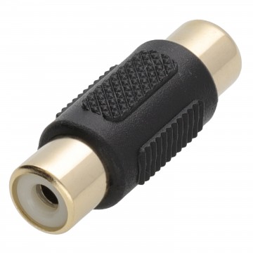 Phono RCA Coupler Socket to Socket Adapter Audio/Video