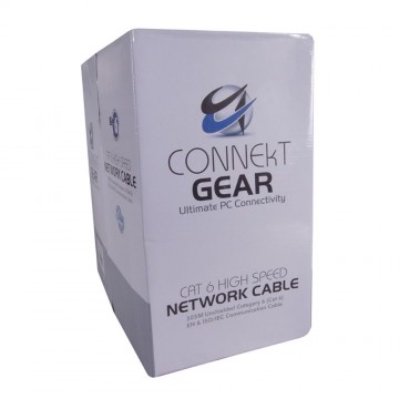 Cat6 CCA Stranded 24AWG UTP Network UTP Ethernet Cable Reel LSOH 305m