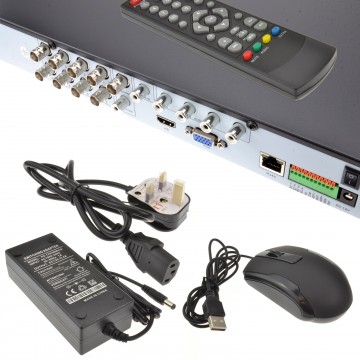 B-Sec 8 Channel AHD CVI TVI IP IP CCTV Recorder 1080p to 8MP Cams