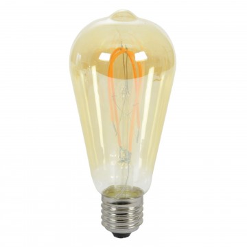 ST64 Edison Style Loop LED Filament Decor Light Bulb 5W E27