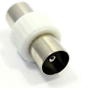 EAGLE Coaxial Male To Male Joiner Coupler Adapter Plug