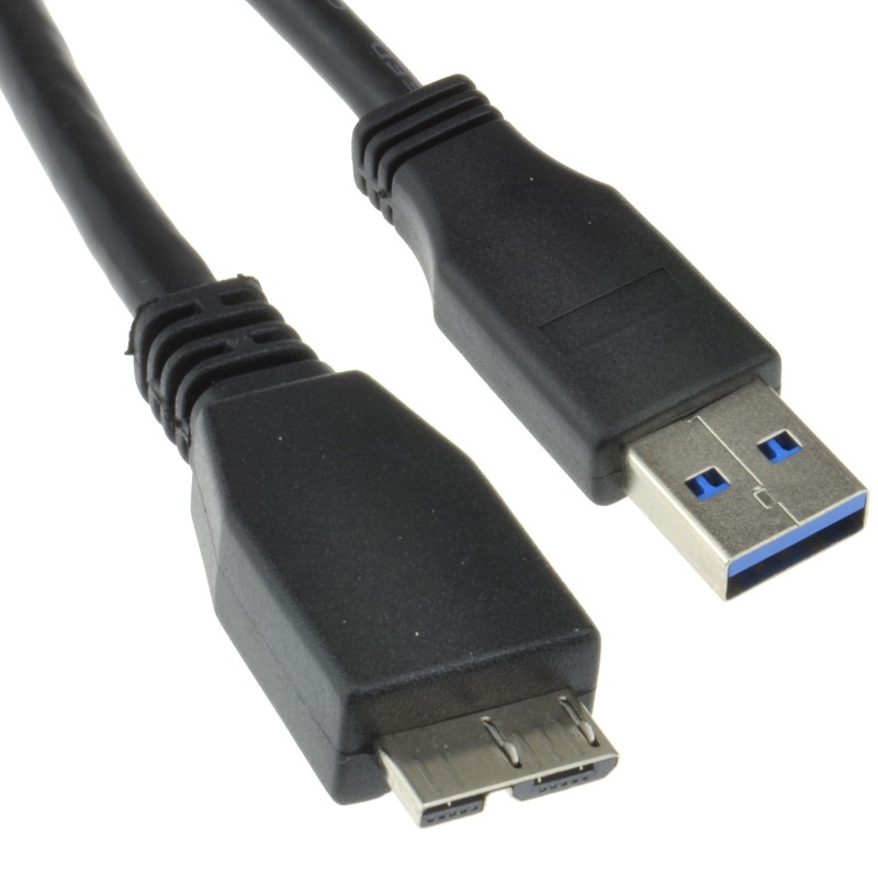 USB 3.0 SuperSpeed A Male to 10 pin Micro B Male Cable BLACK 0.3m 30cm USB 3.0 SuperSpeed A Male to 10 pin Micro B Male Cable BLACK 0.3m 30cm