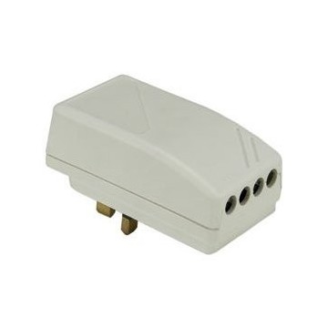 Skytronic Multiway 4 into 1 13 Amp Plug for Home or Office