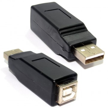 USB Converter Printer Socket to Standard A Male USB Plug Adapter