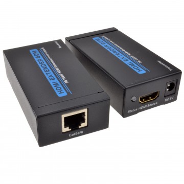 HDMI Extender 3D Single Ethernet RJ45 Cable Cat6 1080p up to 60m SKY
