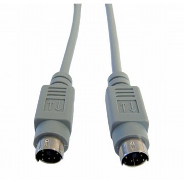 PS/2 Switchbox Cable - 6pin Mini Din Male to Male -  1m