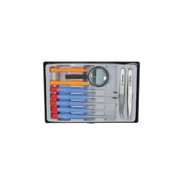 12 Piece Mobile Phone Opening Tool Kit with T5 T6 Screwdrivers