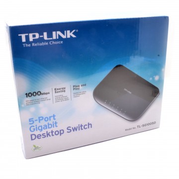 TP-Link 5 Port Energy Saving Unmanaged Gigabit Desktop Switch UK PSU