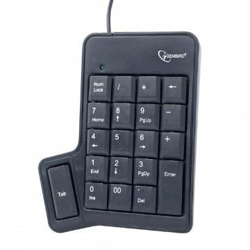USB Portable Numeric Keypad Calculator with Tab Key for Laptops