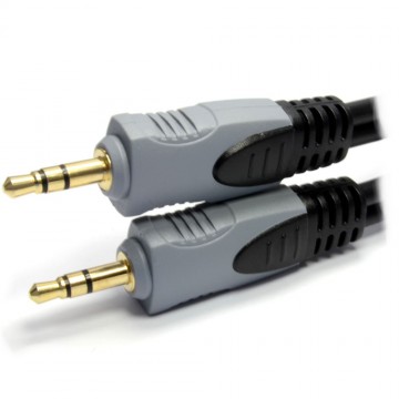 Pure 3.5mm Male to Male Stereo Audio Jack Cable GOLD 3m