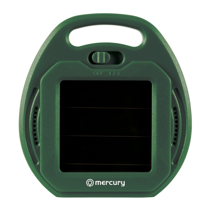 Mercury Solar Powered Portable Pest Bug Repeller Mosquitoes Fleas C