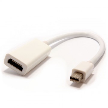 Mini-DisplayPort Adapter Cable to HDMI Socket Adapter HD and Audio