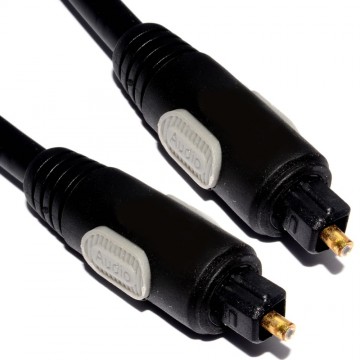 Masterplug Enhanced TOS Link Cable 6mm with 3.5mm Adapter 2m