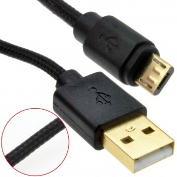 Gaming Charger/Phone Holder USB to Lightning 8 pin Cable 22AWG 1m