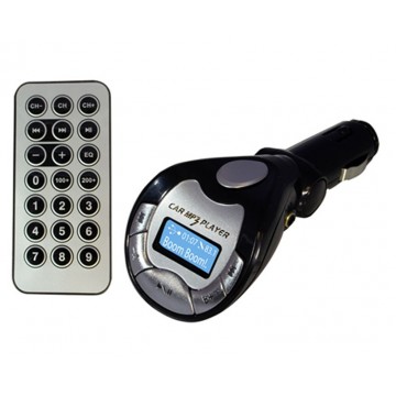 Portable MP3 FM Modulator LH680 In-Car Stereo Transmitter with Remote