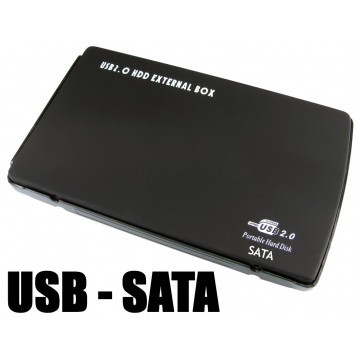 2.5 Laptop External Data Storage Ultra Slim HDD Caddy USB to SATA