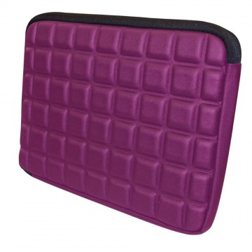 Shock-Proof Padded Slip Case for iPad or Tablet Device Purple