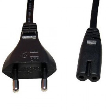Power Cord EURO Plug to Figure 8 Fig of 8 Mains Lead Cable C7 5m
