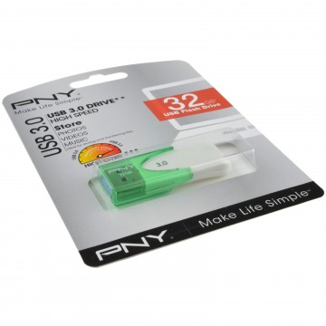 PNY USB 3.0 Flash Drive Data Storage Pen Memory Stick 32GB